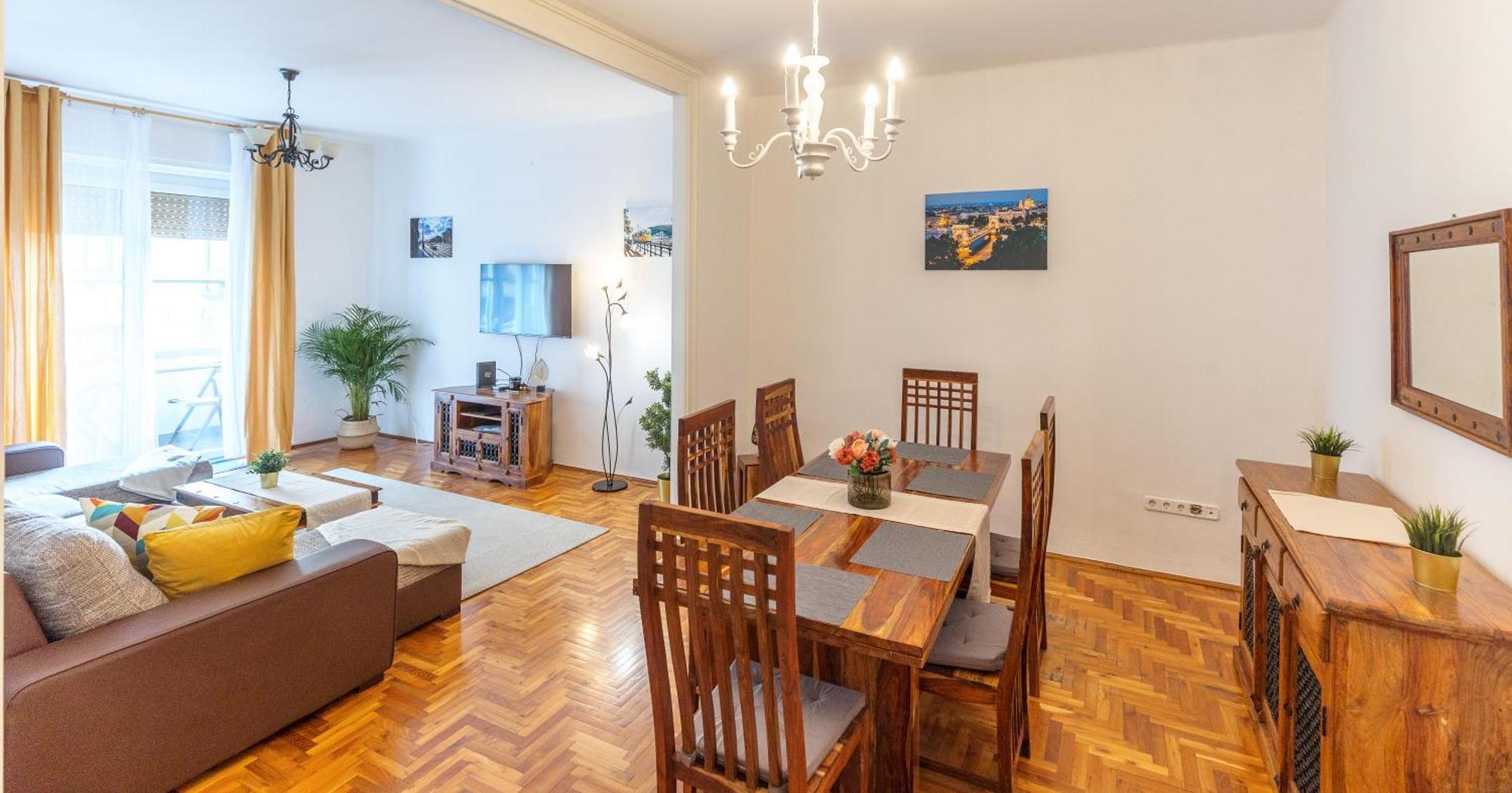 Bright & Spacious Riverside Apartment With Balcony Βουδαπέστη Εξωτερικό φωτογραφία