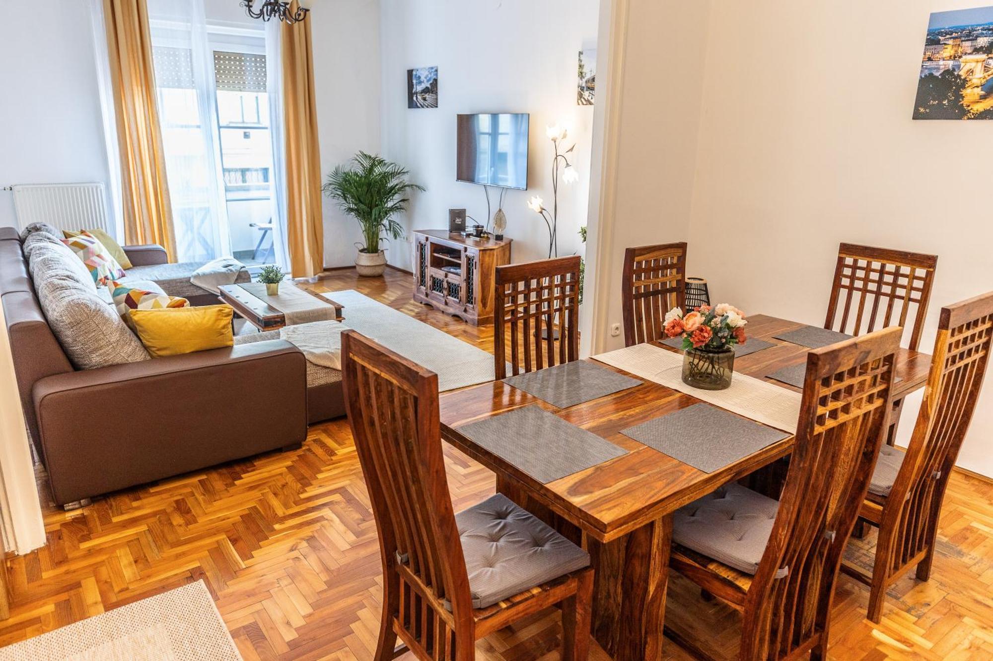 Bright & Spacious Riverside Apartment With Balcony Βουδαπέστη Εξωτερικό φωτογραφία